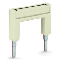 Push-In Type Jumper Bar, Insulated From 1 To 3 Light Gray