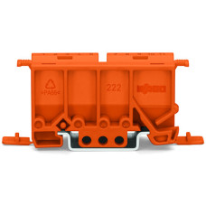 Mounting Carrier, For 2-, 3-, 5-Cond. Splic. Con. Orange