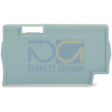 Separator Plate, 2 mm Thick Oversized Gray