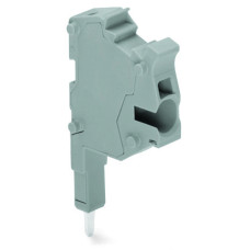 Modular TOPJOBS connector, modular, for jumper contact slot, 1-pole, 4, 00 mm, gray