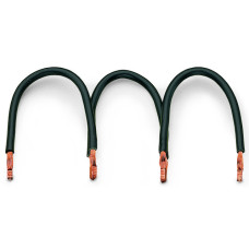 Wire Commoning Chain, Insulated 4 Connections Black
