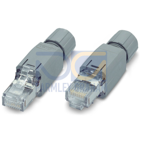 PROFINET RJ-45 connector, IP20, ETHERNET 10/100 Mbit/s, for field assembly