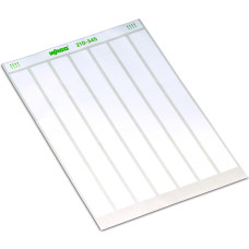 Self-Adhesive Label, For Self-Marking 7 X 25 Pieces Per Sheet White