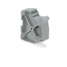 Spacer module, modular, e.g., for bridging commoned terminal blocks, gray