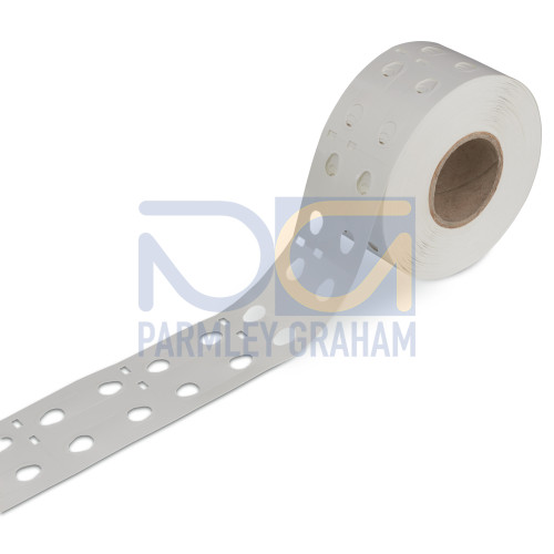 Wire Marker For Thread-On Mounting, Plain 41 X 11 mm White