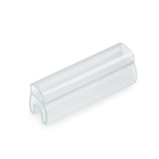 Sleeves For Wire Markers 23 mm, For Wire Diameter 1.4 - 5 mm 500 Pieces Transparent