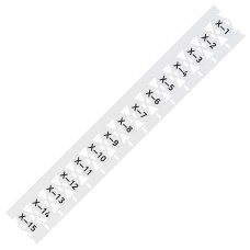 Cable Tie Marker, Plain 25 X 20 mm White