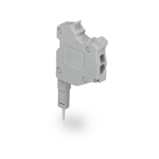 TOPJOBS L-type test plug module, modular, for jumper contact slot, 1-pole, 1, 00 mm, gray