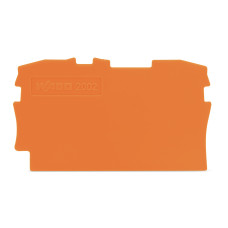 End And Intermediate Plate, 0.8 mm Thick Orange