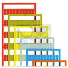 WMB Multiple Marking System, Plain For Terminal Block Width 5 - 17.5 mm Yellow