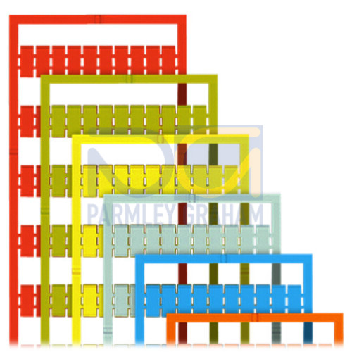WMB Multiple Marking System, Plain For Terminal Block Width 5 - 17.5 mm Gray