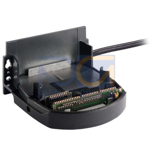 The Connection unit from . Suitable for: RSL 410 safety laser scanner, RSL 420 safety laser scanner; Number of connections: 2 Piece(s); Connection 1: Cable with Sub-D, 450 mm, PUR, 15 -pin; Connecti