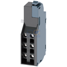 Leading changeover switch, changeover contacts, type HP (14 mm), accessories for: 3VA4/5/.