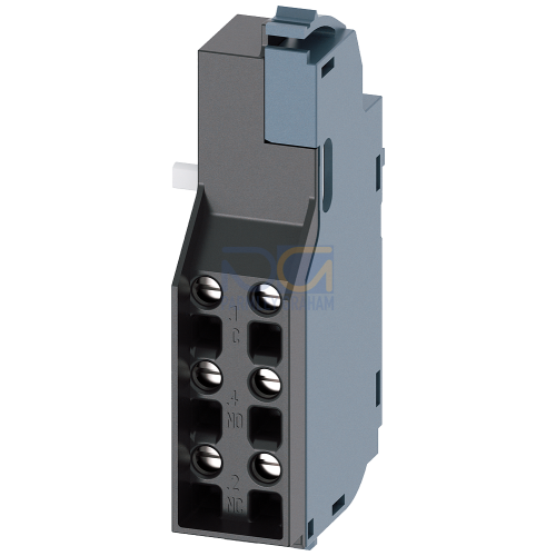 Leading changeover switch, changeover contacts, type HP (14 mm), accessories for: 3VA4/5/.