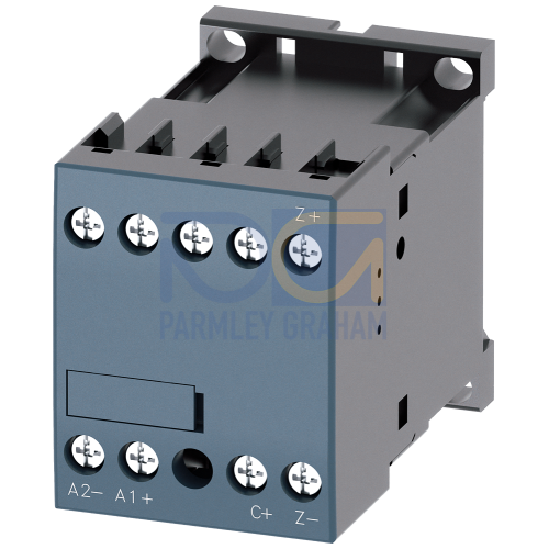 Delay device, delay time fixed, 24V DC, accessories for: 3VA undervoltage rel.