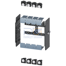 Withdrawable unit conversion kit for MCCB, accessory for: circuit breaker, 4-pole