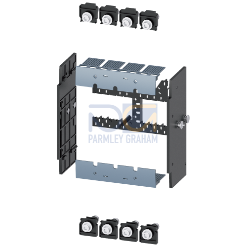 Withdrawable unit conversion kit for MCCB, accessory for: circuit breaker, 4-pole