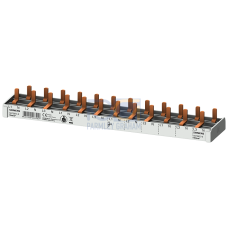 Compact pin busbar, 10 mm2, connection 3P/N 12x compact device 1 MW