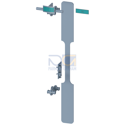 Assembly kit, for mechanical connection of 1- and 3-pole 3NP1, for sizes NH1 to NH3 floor mounting, accessories 3NP1 fuse switch disconnectors