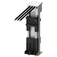 Device Adapter S0, 32A for 60mm Busbar system 34x200mm long special cables welded on AWG 10, 167 mm long with positioner