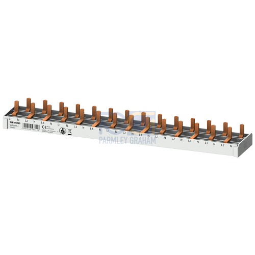 Compact pin busbar, 10 mm2, connection 3P/N 14x compact device 1 MW