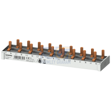 Compact pin busbar, 10 mm2, connection 1P/N 9x compact device 1 MW