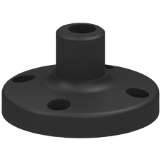 Foot (individual), plastic for pipe mounting for 8WD4 signaling columns