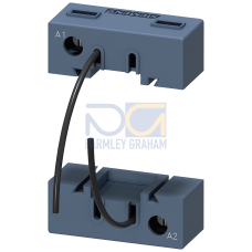 Coil connection module for motor contactors, Size S0 -S3, connection diagonal Screw terminal