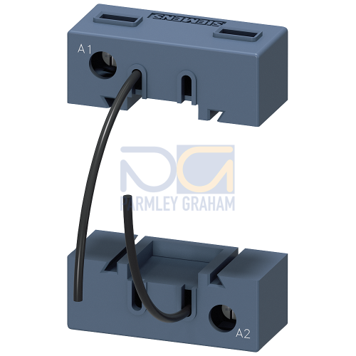 Coil connection module for motor contactors, Size S0 -S3, connection diagonal Screw terminal