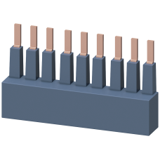 3-phase busbar for 3 3RM1 motor starters