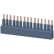 3-phase busbar for 5 3RM1 motor starters