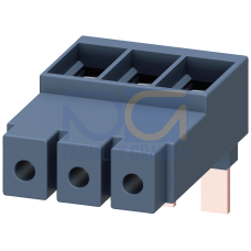 3-phase feed-in terminal, for 3-phase busbars