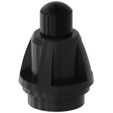 Actuator head plastic for position switch 3SE5132 Rounded plunger, Form B made of plastic according