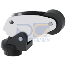 Actuator head for position switch 3SE51 Angular roller lever Stainless steel lever with Plastic roll