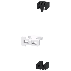 Mechanical connectors Lateral interlock for contactor 3RT2.1 consists of 2 connectors and 1 anchor f