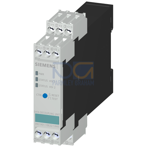 AS-Interface data decoupl. 2x 4 A screw terminals AS-Interface