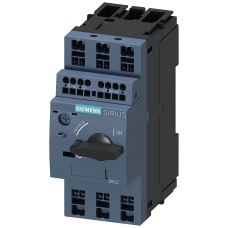 Circuit breaker size S00 for motor protection, CLASS 10 A-release 0.14...0.2 A N-release 2.6 A Sprin