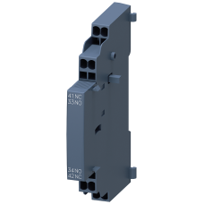 Auxiliary switch attachable on the side 1 NO + 1 NC, for circuit breaker S00/S0