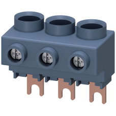 3-phase feed-in terminal for 3-ph. busbars, connection from above, S00/S0