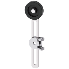 Adjustable-length Twist lever for position switch 3SE51/52 Metal lever 100 mm long Plastic roller 30 mm