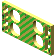 SIMATIC ET 200SP Color-coded labels CC81 PU 10