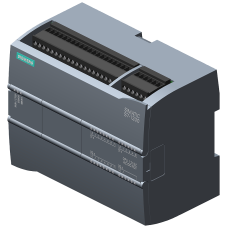 CPU 1215C - 85/265 VAC PSU, 14 DI (24 VDC), 10 Relay DQ, 2 AI (0-10V), 2 AQ (0-20mA), 200kB, 2 port Switch