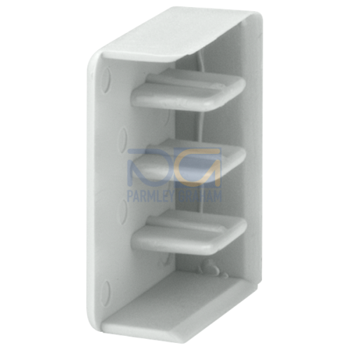 End cap for pin busbars 4-phase