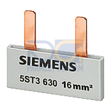 Pin busbar, 16 mm&sup2; connection: 9 x (1-phase+AS/FC) safe to touch