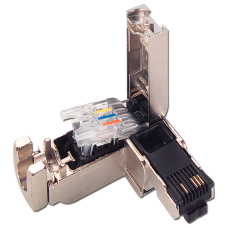 IE FC RJ45 Plug&nbsp;90, RJ45 plug with FC connection system, 90°, 1 unit