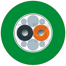 SIMATIC Net, Pof Trailing Cable 980/1000, PROFINET, Trailing Cable, Sold By The Meter Min. Length Ordered: 20M Max. Length 500M