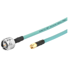 IWLAN 1x N-Connect/1x SMA Male/Male flexible connection cable, 2 m