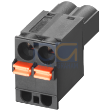 2-pole Spring-loaded terminal block for Signaling contact (24 V DC); for SCALANCE X/W/S/M; Power sup