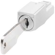 IE RJ45 port lock RJ45 port lock with keys for mechanical locking of RJ45 ports  1 pack = 1 unit