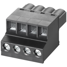 4-pole terminal block for power supply (24 V DC); for SCALANCE X/W/S/M; 1 pack=5 units spare part